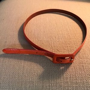 Ralph Lauren Genuine Lizard Belt Italian Leather